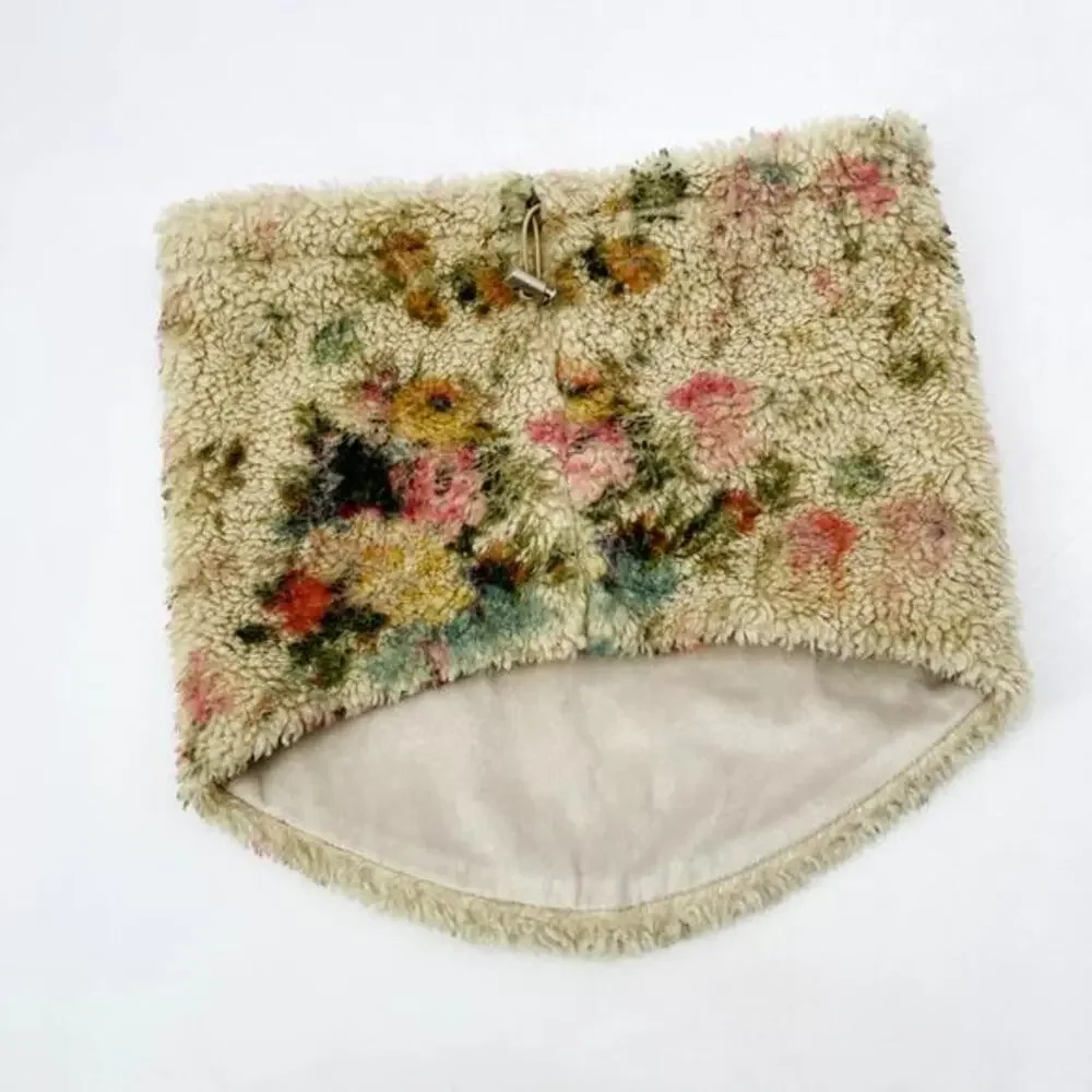 Anthropologie floral‎ sherpa neck bluff Snood